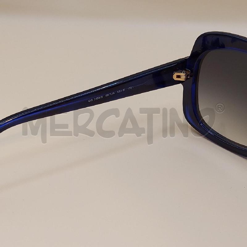 OCCHIALI DONNA GUCCI BLU  | Mercatino dell'Usato Genova sampierdarena 2