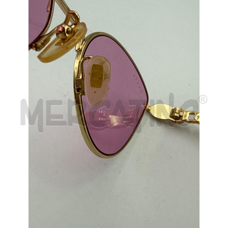 OCCHIALI DONNA GUCCI ROSA  | Mercatino dell'Usato Genova sampierdarena 5