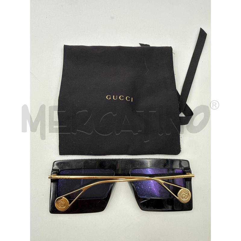 OCCHIALI GUCCI NERI SCRITTE | Mercatino dell'Usato Genova sampierdarena 4