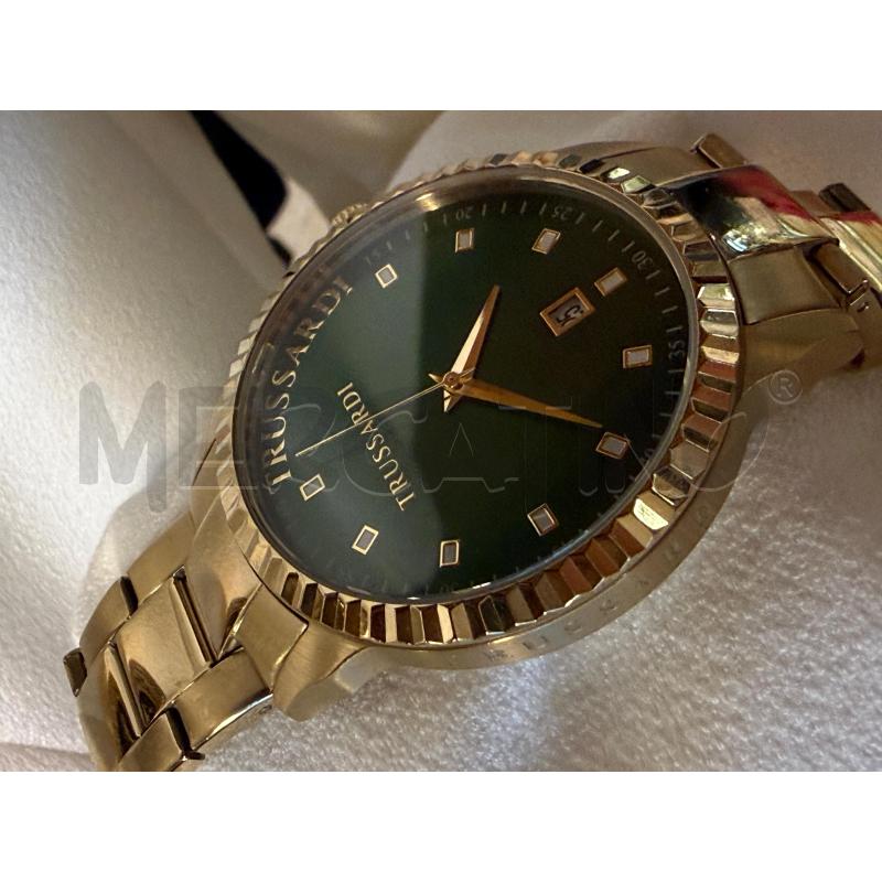 OROLOGIO DA POLSO DORATO VERDE TRUSSARDI | Mercatino dell'Usato Genova sampierdarena 2