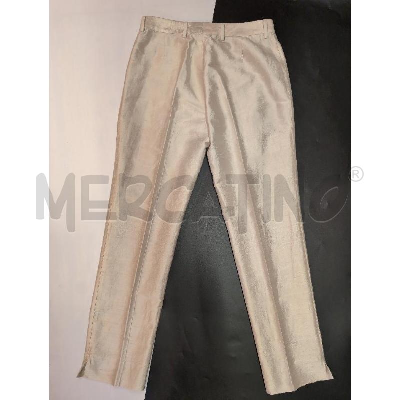 PANTALONE DONNA MORANDO 100 SETA BEIGE | Mercatino dell'Usato Genova sampierdarena 3