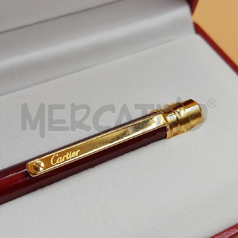 PENNA A SFERA CARTIER ROSSA  | Mercatino dell'Usato Genova sampierdarena 2