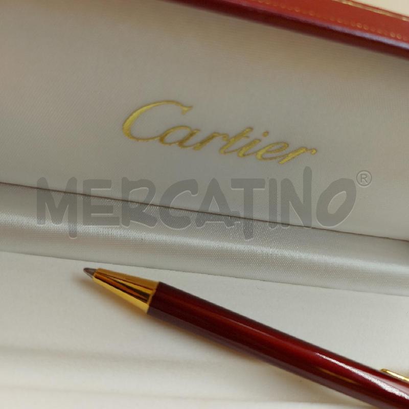 PENNA A SFERA CARTIER ROSSA  | Mercatino dell'Usato Genova sampierdarena 4