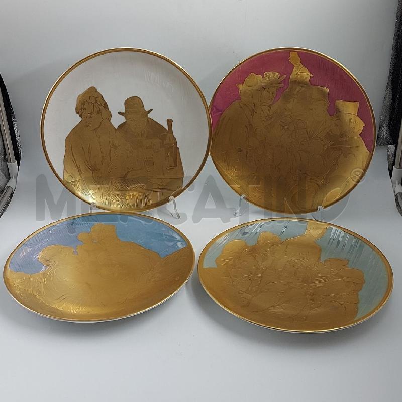 PIATTI ATELIER R SARTI COLORATI | Mercatino dell'Usato Genova sampierdarena 1