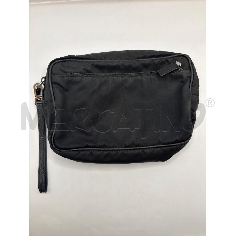 POCHETTE PRADA NERA | Mercatino dell'Usato Genova sampierdarena 4