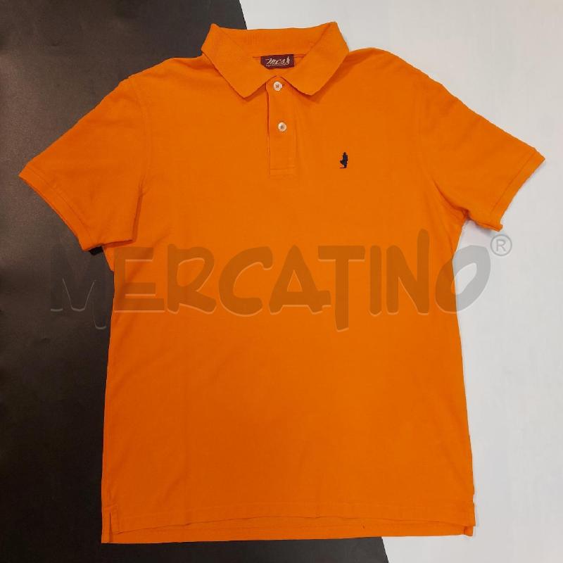 POLO UOMO ARANCIO MCS  | Mercatino dell'Usato Genova sampierdarena 1