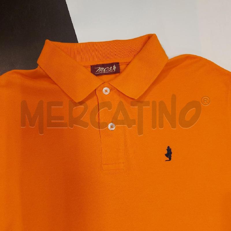POLO UOMO ARANCIO MCS  | Mercatino dell'Usato Genova sampierdarena 2