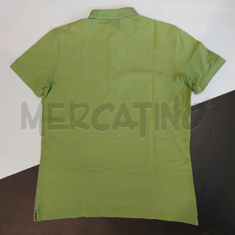 POLO UOMO NAPAPIJRI VERDE | Mercatino dell'Usato Genova sampierdarena 2