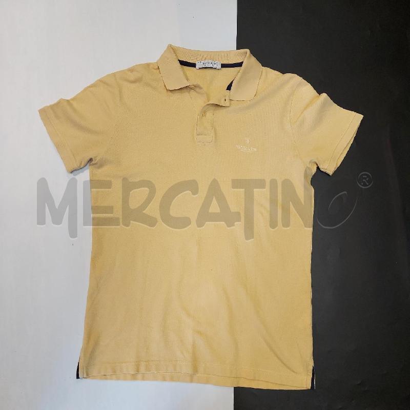 POLO UOMO TRUSSARDI GIALLA | Mercatino dell'Usato Genova sampierdarena 1