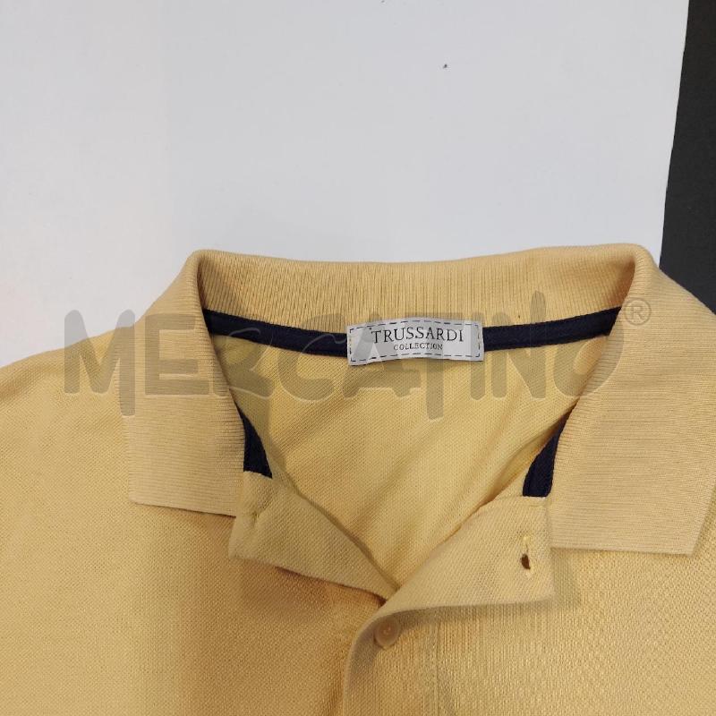 POLO UOMO TRUSSARDI GIALLA | Mercatino dell'Usato Genova sampierdarena 3