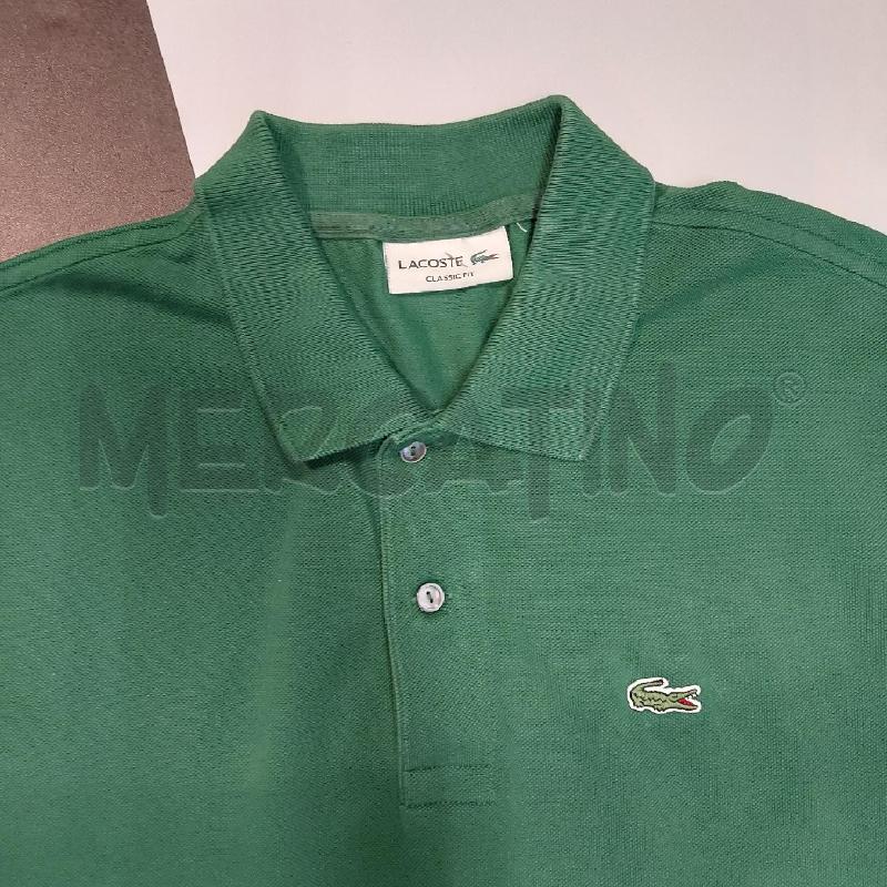 POLO UOMO VERDE LACOSTE | Mercatino dell'Usato Genova sampierdarena 2