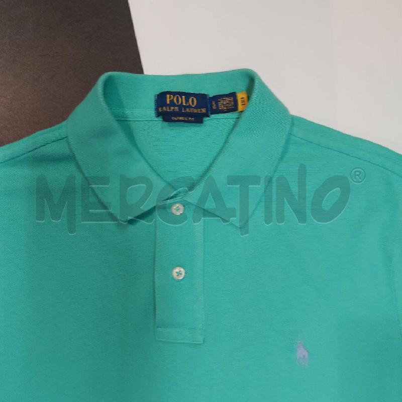 POLO UOMO VERDE MENTA RALPH LAUREN | Mercatino dell'Usato Genova sampierdarena 2