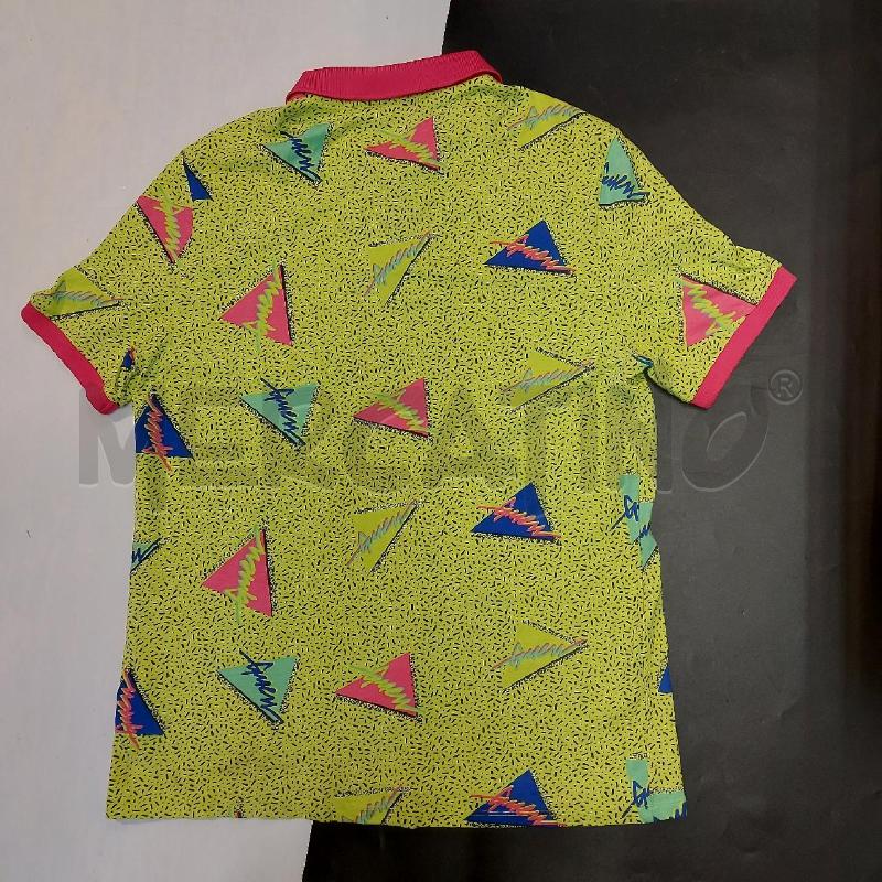 POLO UOMO VERDE ROSA GUESS | Mercatino dell'Usato Genova sampierdarena 2