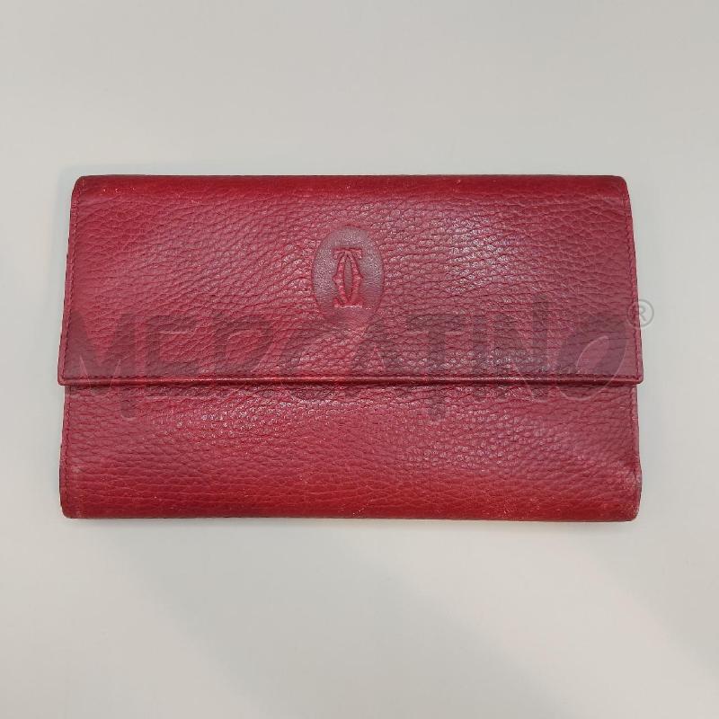 PORTA FOGLIO CARTIER BORDEAU | Mercatino dell'Usato Genova sampierdarena 1