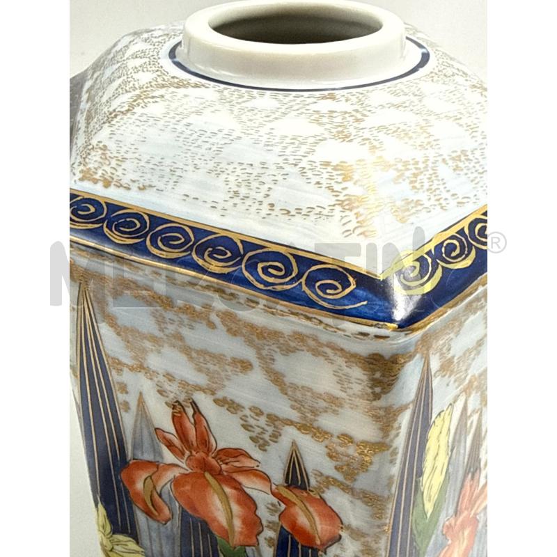 POTICHE VASO ORIENTALE BLU DEC CARI | Mercatino dell'Usato Genova sampierdarena 4
