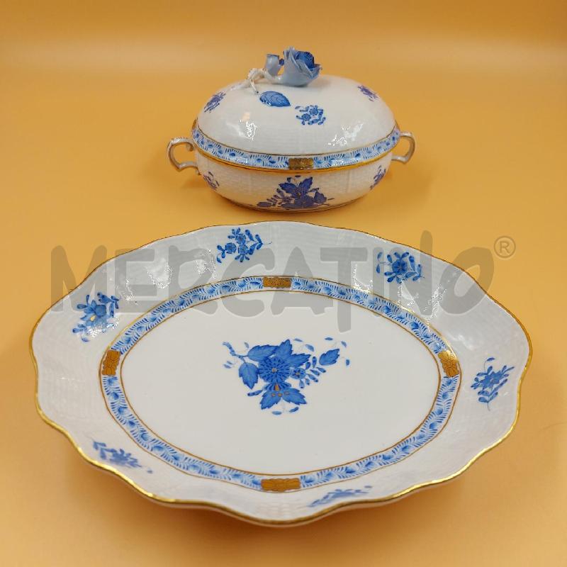 SALSIERA HEREND APPONY BLUE | Mercatino dell'Usato Genova sampierdarena 2