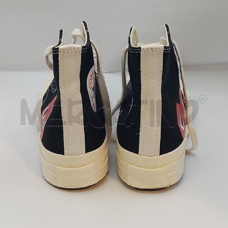 SCARPE DONNA NERE CONVERSE CUORE | Mercatino dell'Usato Genova sampierdarena 2