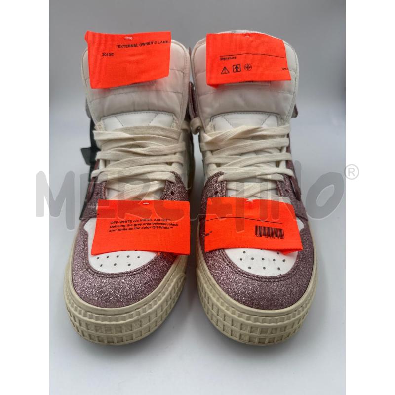 SCARPE DONNA OFF WHITE BIANCA ROSA | Mercatino dell'Usato Genova sampierdarena 3