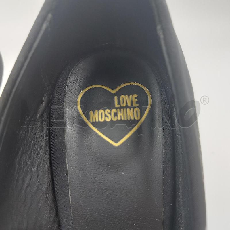 SCARPE TACCHI NERI LOVE MOSCHINO | Mercatino dell'Usato Genova sampierdarena 5