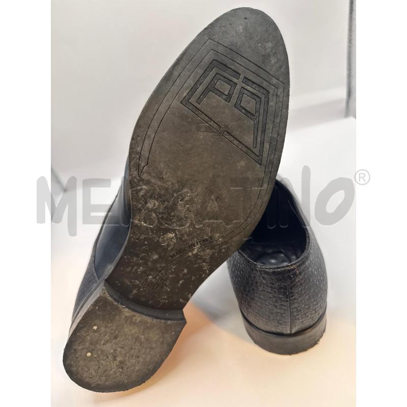 SCARPE UOMO BLU VERNICE PIGNATELLI | Mercatino dell'Usato Genova sampierdarena 4