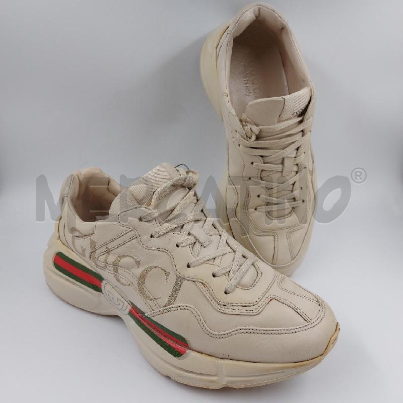 SCARPE UOMO GUCCI BEIGE | Mercatino dell'Usato Genova sampierdarena 1