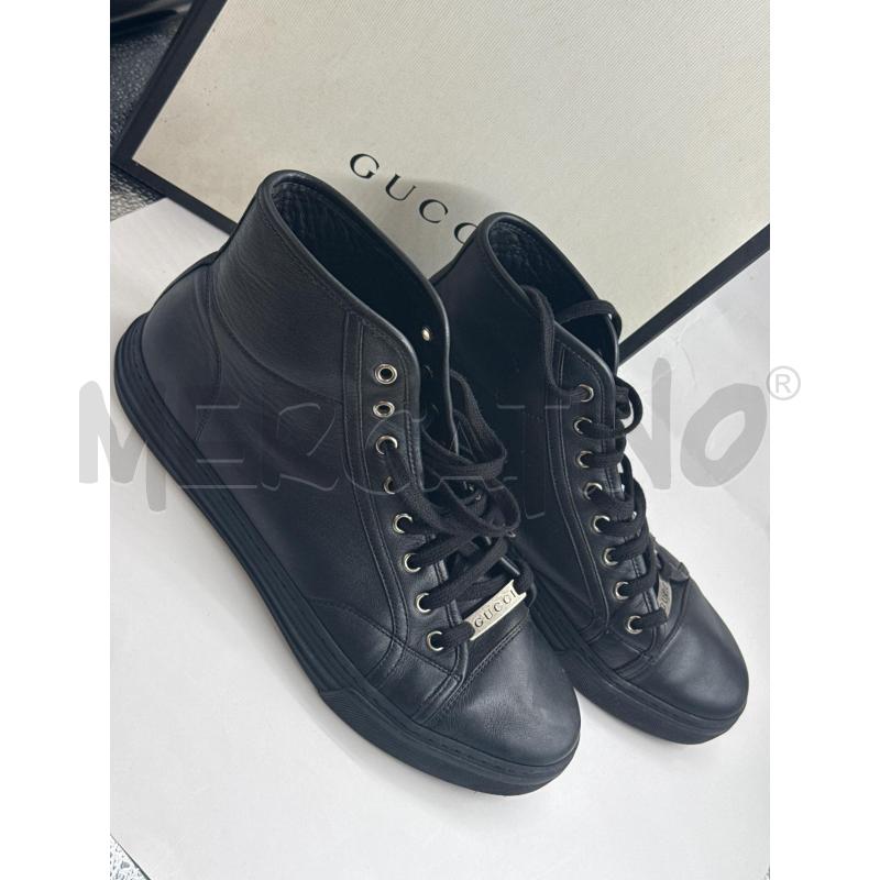 SCARPE UOMO GUCCI NERE  | Mercatino dell'Usato Genova sampierdarena 2
