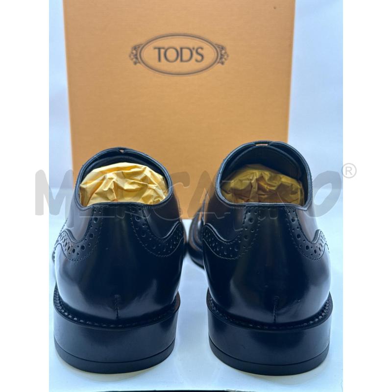 SCARPE UOMO NERE CODA RONDINE TODS+SCATOLA | Mercatino dell'Usato Genova sampierdarena 4