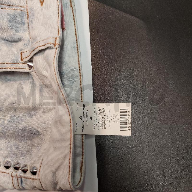 SHORTS DONNA JEANS BORCHIE FORNARINA | Mercatino dell'Usato Genova sampierdarena 5