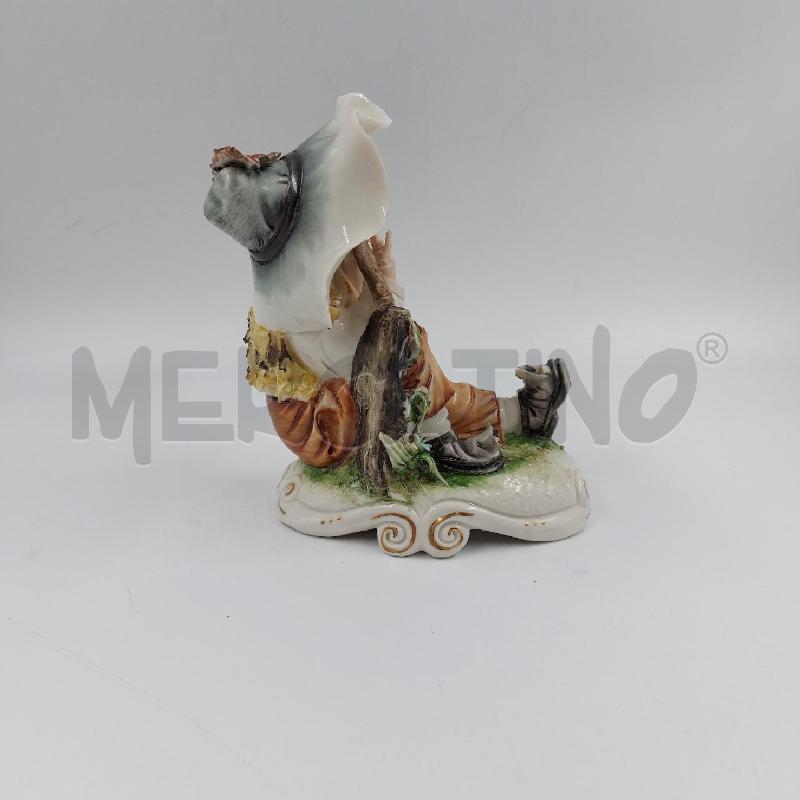 STATUINA BIMBA SEDUTO CHE SUONA CAPO T.GALL | Mercatino dell'Usato Genova sampierdarena 2