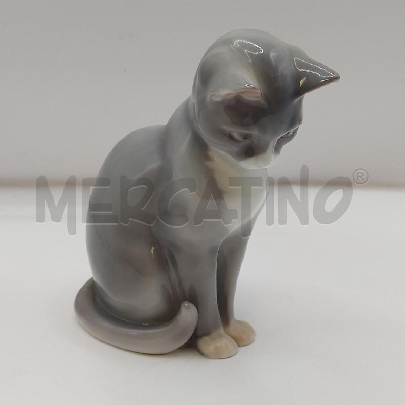STATUINA GATTO COPENAGHEN  | Mercatino dell'Usato Genova sampierdarena 1