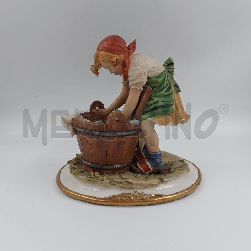 STATUINA LAVANDERINA CAPO | Mercatino dell'Usato Genova sampierdarena 1