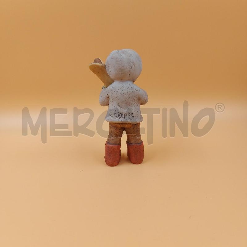STATUINA NINA CON GLI SCI | Mercatino dell'Usato Genova sampierdarena 3