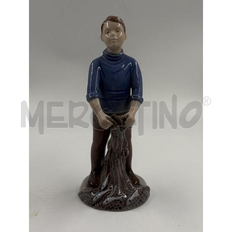 STATUINA PESCATORE COPE | Mercatino dell'Usato Genova sampierdarena 1