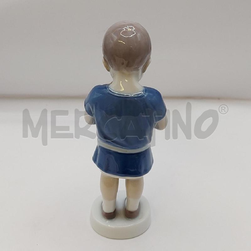 STATUINA RAGAZZO CON CUCCIOLO | Mercatino dell'Usato Genova sampierdarena 3
