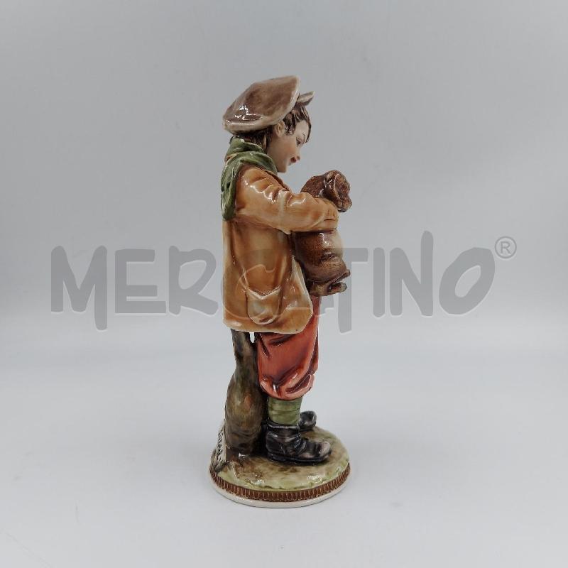 STATUINA RAGAZZO ON CANE MERLO CPAO | Mercatino dell'Usato Genova sampierdarena 4