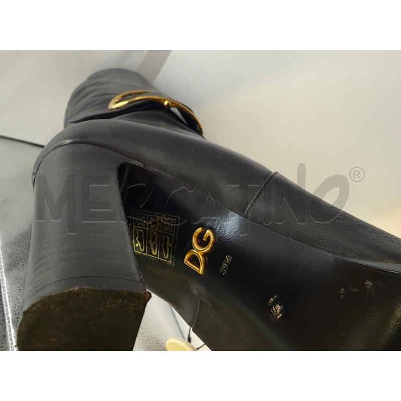 STIVALI DONNA ALTI DOLCE & GABBANA PELLE NERA | Mercatino dell'Usato Genova sampierdarena 3