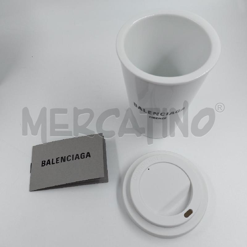 TAZZA BALENCIAGA BIANCA  | Mercatino dell'Usato Genova sampierdarena 3