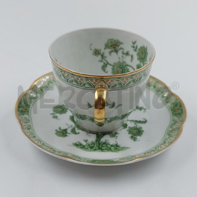 TAZZA HAVILAN LIMOGES DECORO FLOREALE VERDE | Mercatino dell'Usato Genova sampierdarena 2