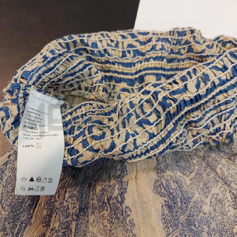 TOP PINKO BEIGE BLU PERLINE | Mercatino dell'Usato Genova sampierdarena 2