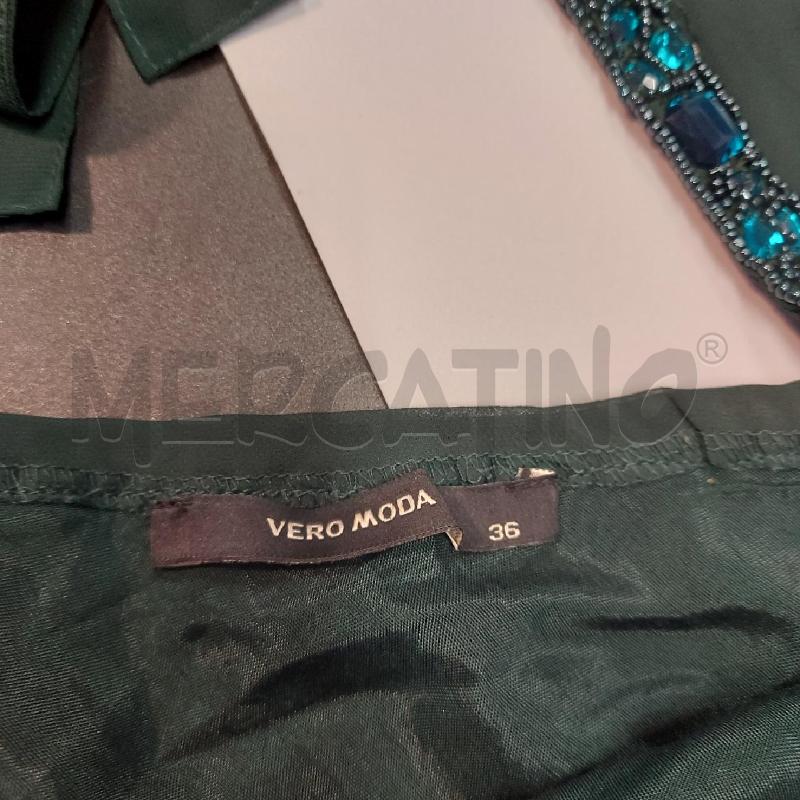 TOP VERDE STRASS VERO MODA | Mercatino dell'Usato Genova sampierdarena 2