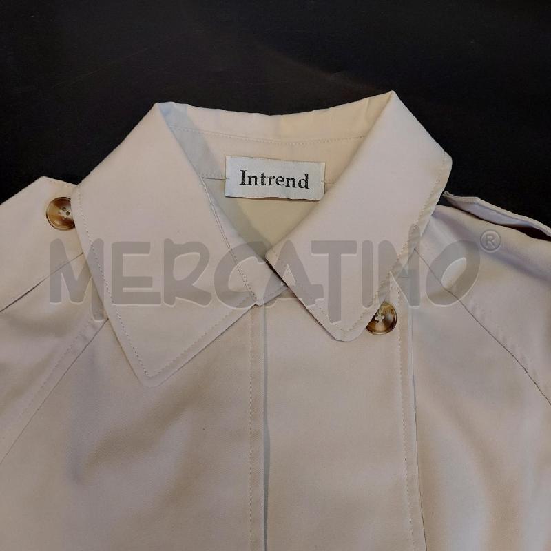TRENCH DONNA INTREND BEIGE | Mercatino dell'Usato Genova sampierdarena 2