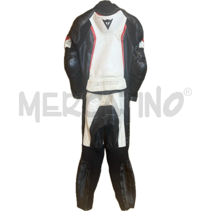 TUTA DONNA MOTO DAINESE BIANCO NERA | Mercatino dell'Usato Genova sampierdarena 2