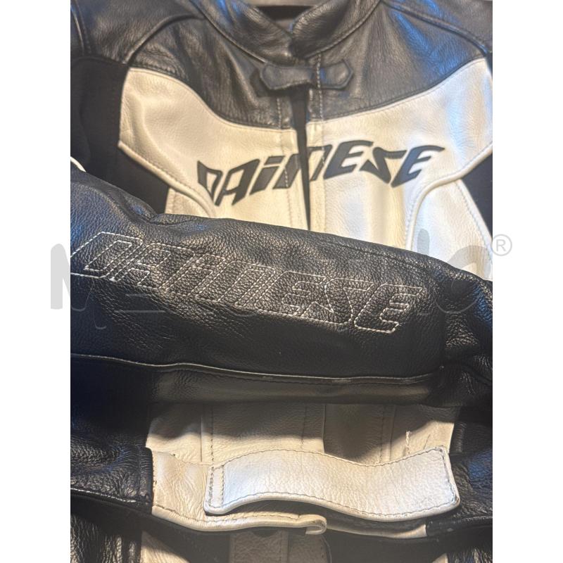 TUTA DONNA MOTO DAINESE BIANCO NERA | Mercatino dell'Usato Genova sampierdarena 3