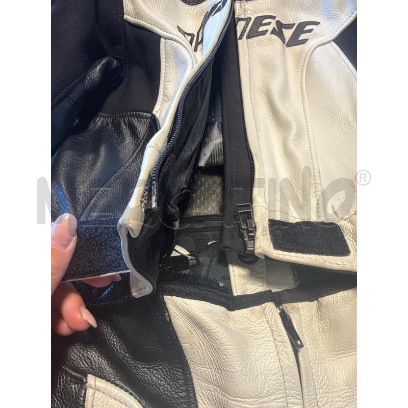 TUTA DONNA MOTO DAINESE BIANCO NERA | Mercatino dell'Usato Genova sampierdarena 4