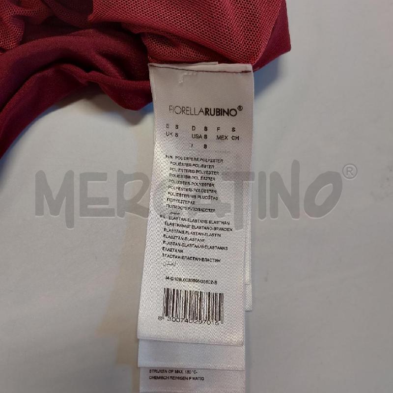 T SHIRT DONNA FIORELLA RUBINO BORDEAUX PAIL | Mercatino dell'Usato Genova sampierdarena 3