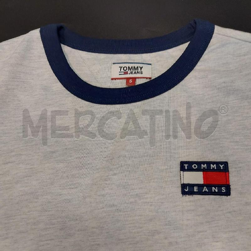 T SHIRT DONNA GRIGIA TOMMY | Mercatino dell'Usato Genova sampierdarena 3