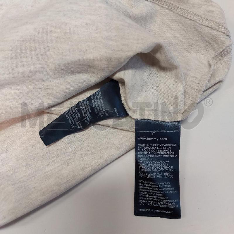T SHIRT DONNA GRIGIA TOMMY | Mercatino dell'Usato Genova sampierdarena 4