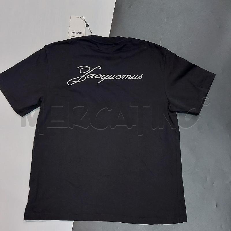T SHIRT DONNA NERA JACQUEMUS | Mercatino dell'Usato Genova sampierdarena 2
