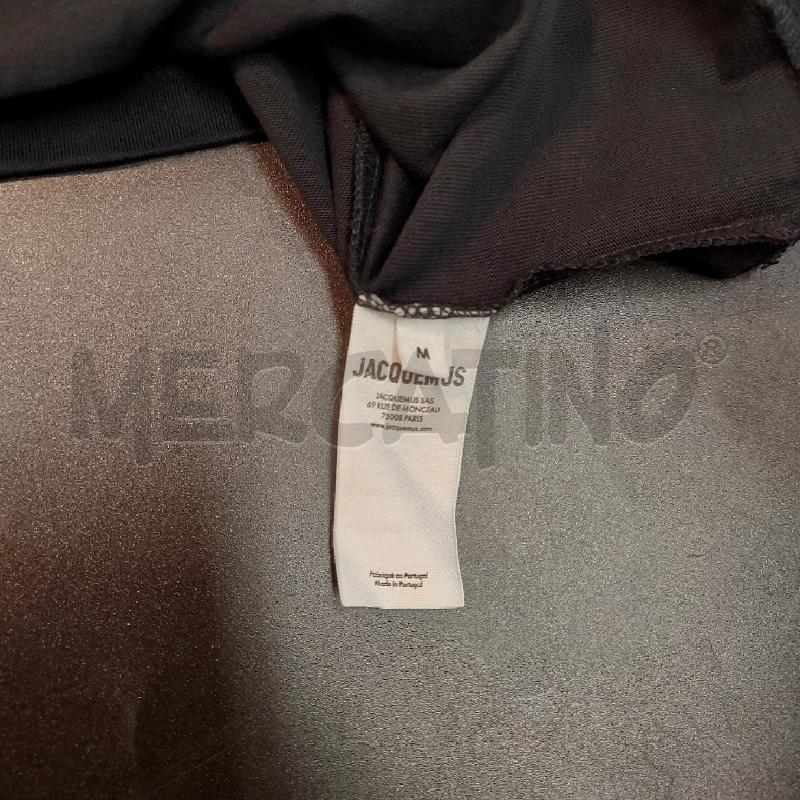 T SHIRT DONNA NERA JACQUEMUS | Mercatino dell'Usato Genova sampierdarena 4