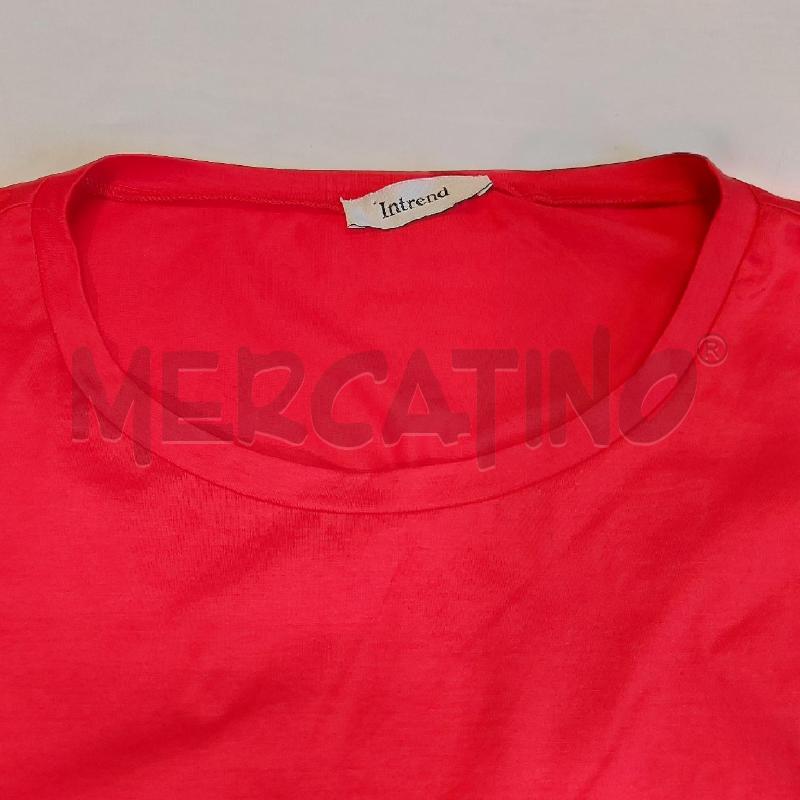 T SHIRT DONNA ROSSA INTREND | Mercatino dell'Usato Genova sampierdarena 2